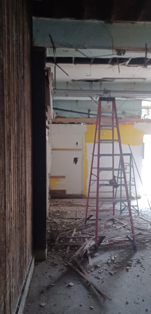 Interior demolition with proper safety measures