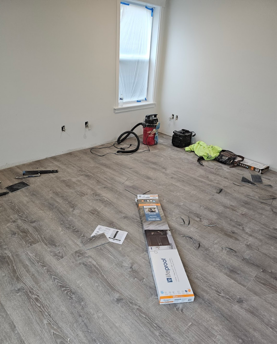 Modern Flooring Installation Project