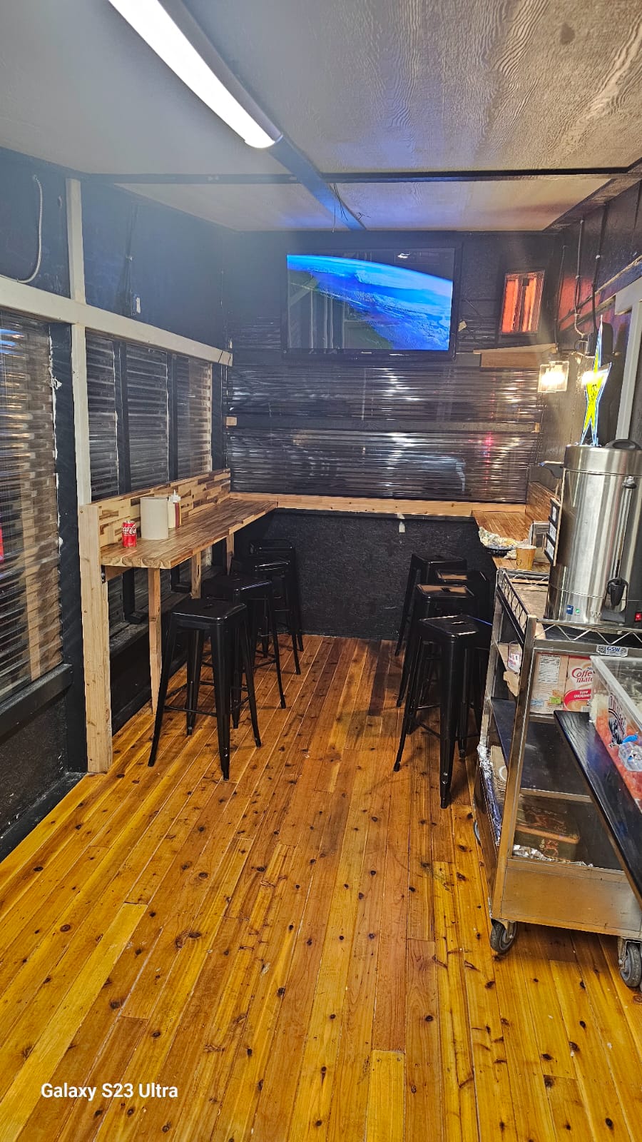 Open dining area with seamless transition to kitchen